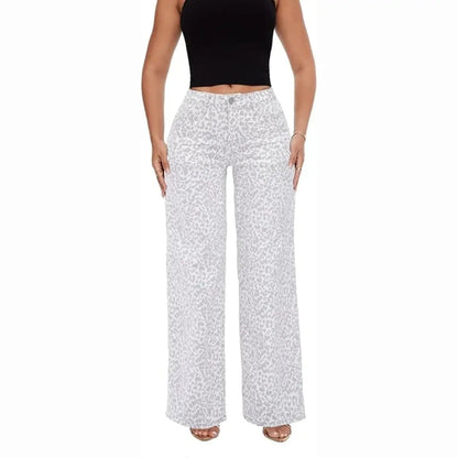 CurvyFit™ Mid-Low Rise Stretch Wide-Leg Jeans