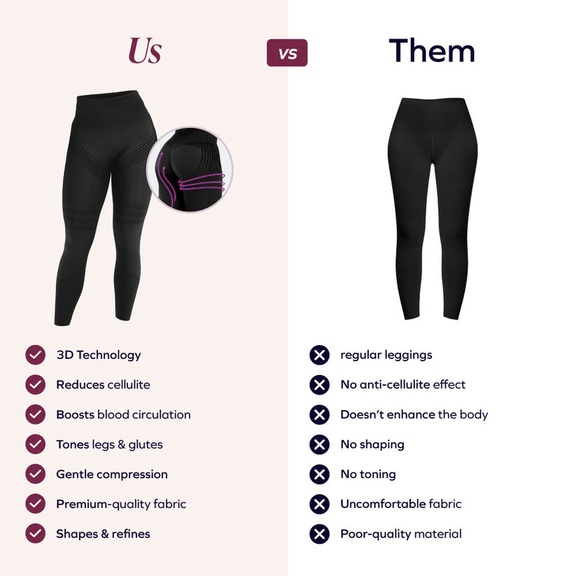 3D Leggings™ – Lift & Smooth Leggings